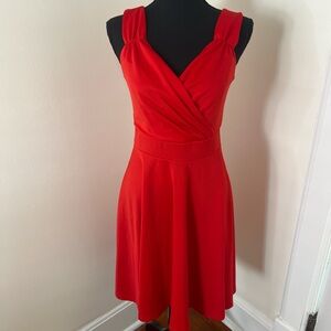NWT Grace Karin Vibrant Red Midi Dress
